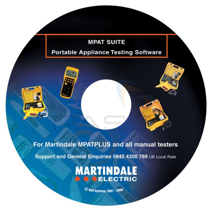 Martindale MPATSUITE PAT software