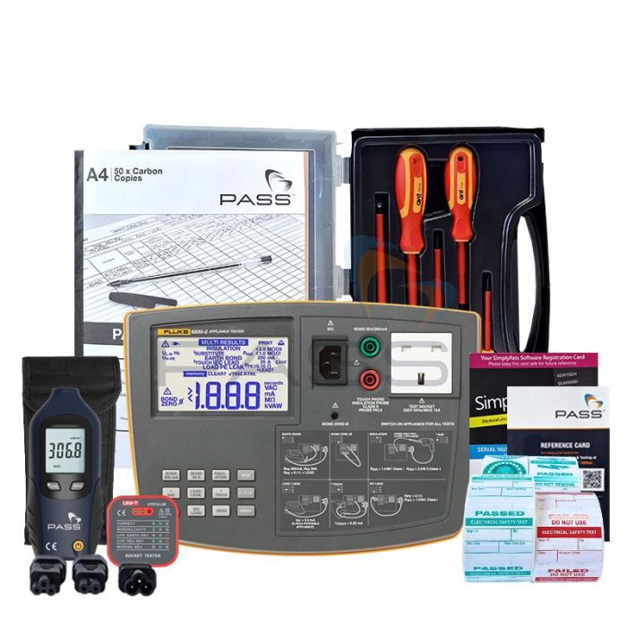 Fluke 6200-2 PAT Tester - Professional Kit (Bundle 2)