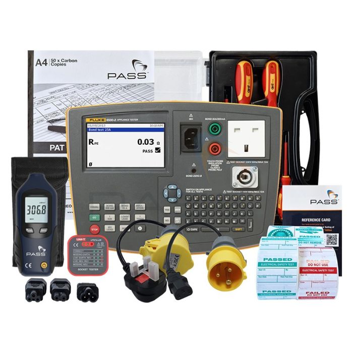 Fluke 6500-2 PAT Tester - PAT Essentials Kit (Bundle 1)