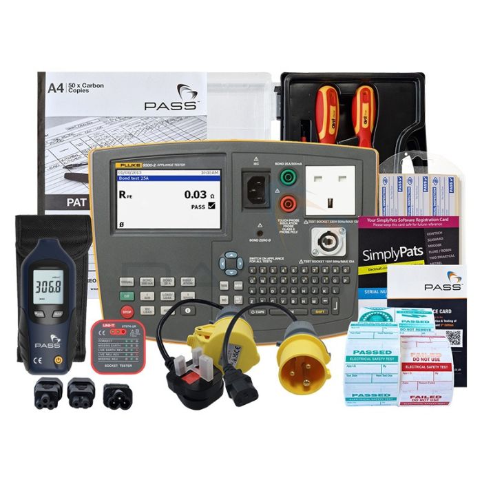 Fluke 6500-2 PAT Tester - PAT Business Kit (Bundle 2)