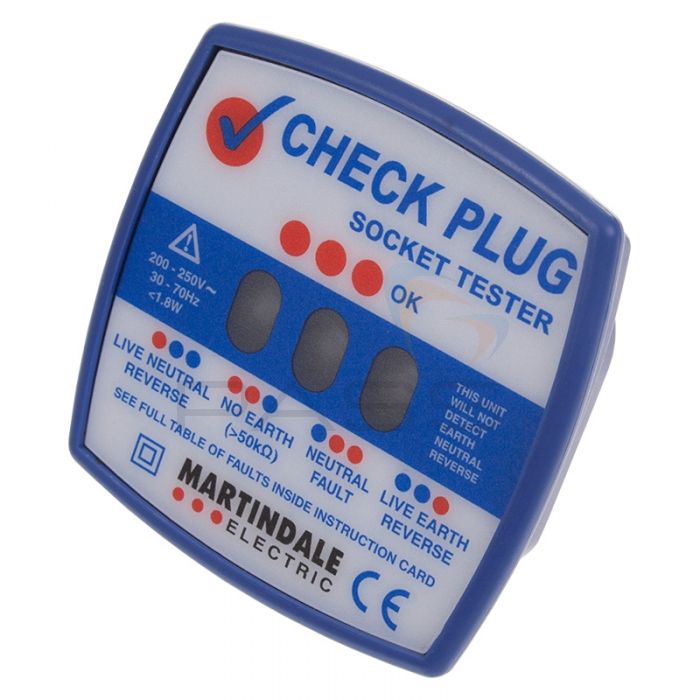 Martindale Check Plug Socket Tester