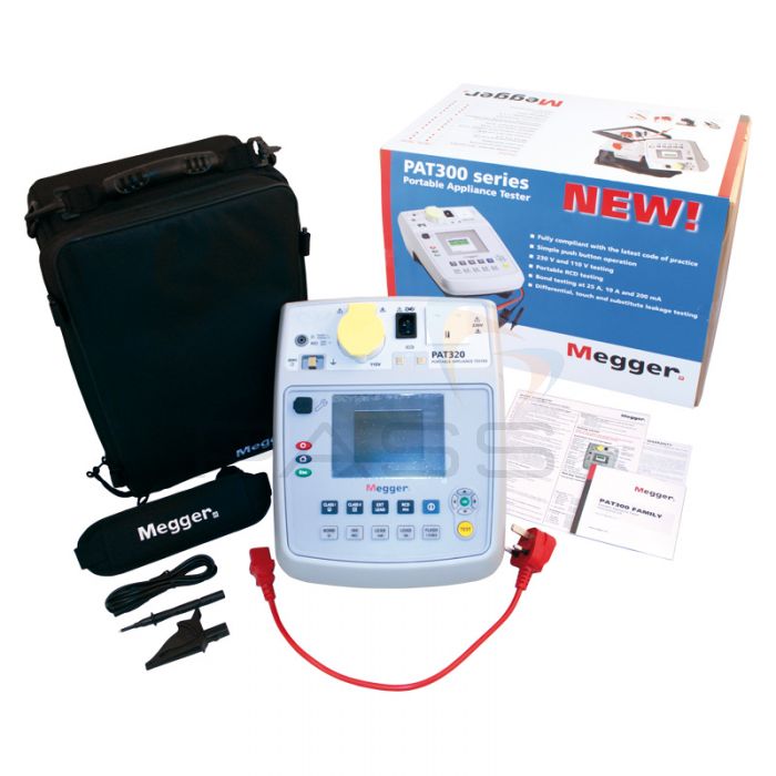Megger PAT320 PAT Tester - Professional Kit (Bundle 2)