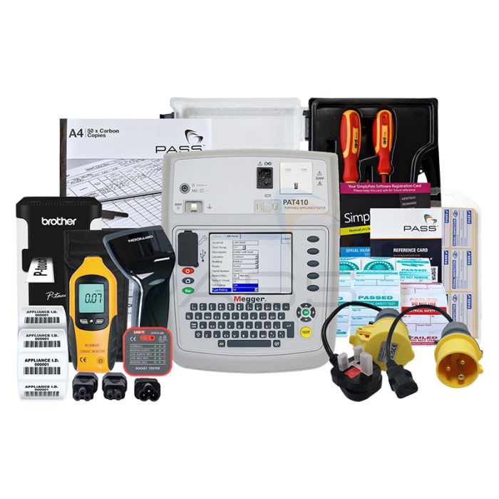 Megger PAT410 PAT Tester - PAT Elite Printer Kit (Bundle 4)