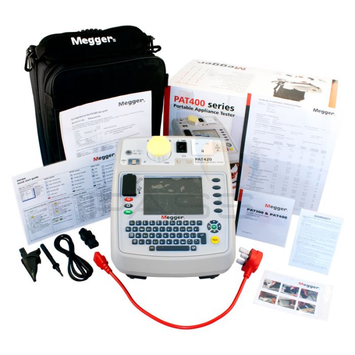 Image of Megger PAT420 product page on Best Buy website
