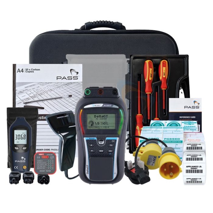 Metrel MI3309 DeltaPAT PAT Tester - Business Kit (Bundle 2) with accessories