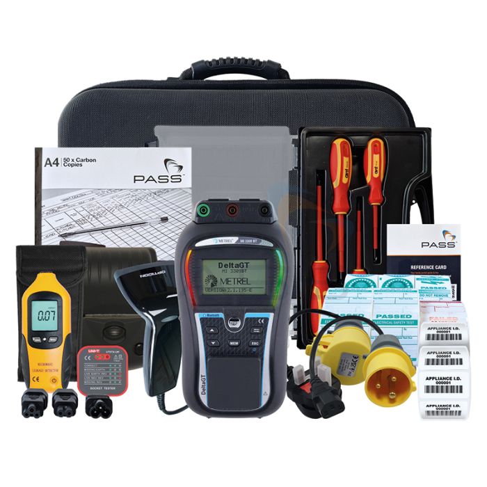 Metrel MI3309 DeltaPAT PAT Tester - Premium Kit (Bundle 3) & accessories