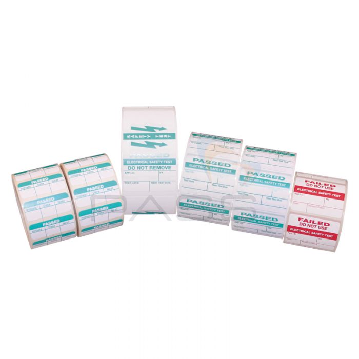 PAT Testing Labels Bundle | PAT Testing Sticker Kit