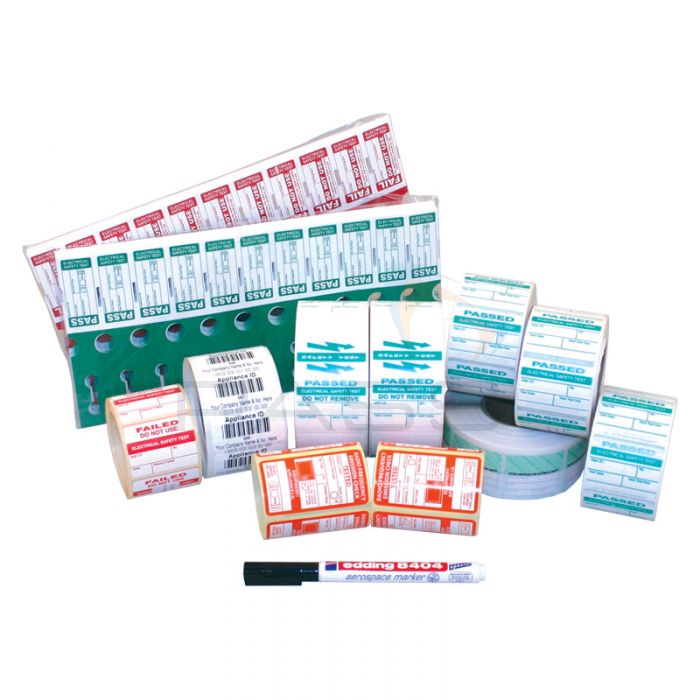 PAT Testing Label Kit 4