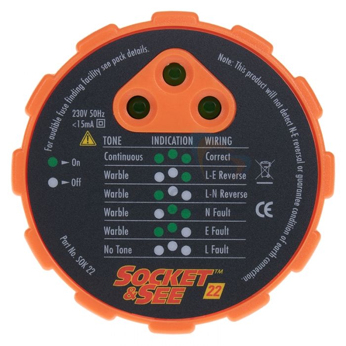 Socket & See SOK22 Craftsman Socket Tester - Front