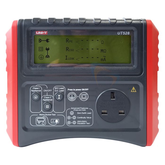 UNI-T UT528 PAT Tester - 5th Edition Compliant, standalone unit