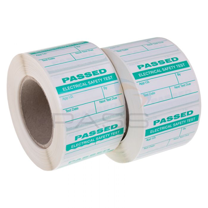 1000 Passed PAT Testing Labels