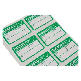 500 x Kewtech Appliance Pass Labels