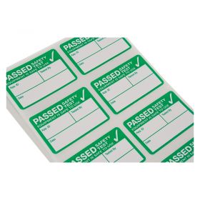 500 x Kewtech Passed Safety Test Labels