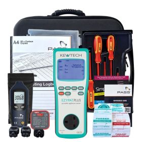 Kewtech EZYPAT-PLUS PAT Tester – PAT Professional Kit (Bundle 2)