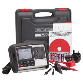 Megger PAT150-R Rechargeable Manual PAT Tester