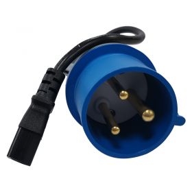 240v 10 Amp IEC to 240v (32 Amp) 3 Pin Socket