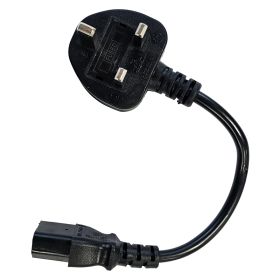 240v 10 Amp IEC to 240v UK (13 Amp) Plug