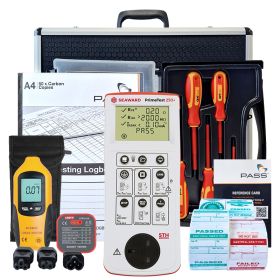 Seaward PrimeTest 250 Plus PAT Tester - Essentials Kit & accessories