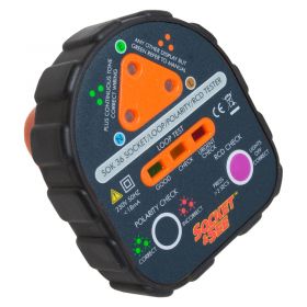 Socket and See SOK 36 Pro Socket, Earth Loop, Polarity & RCD Tester