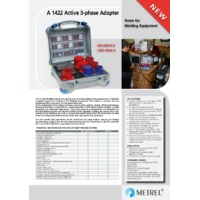 Metrel A1422 Active 3-Phase Adapter - Datasheet